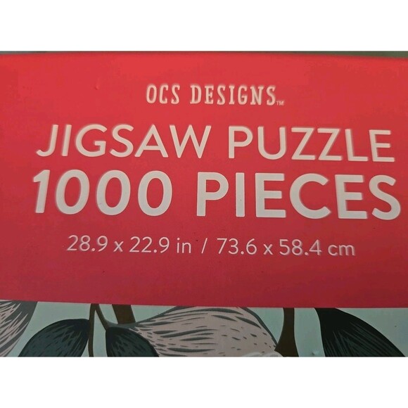 OCS Designs Jigsaw Puzzle 1000 Piece Flowers Make Today Ridiculously Amazing - Picture 6 of 6
